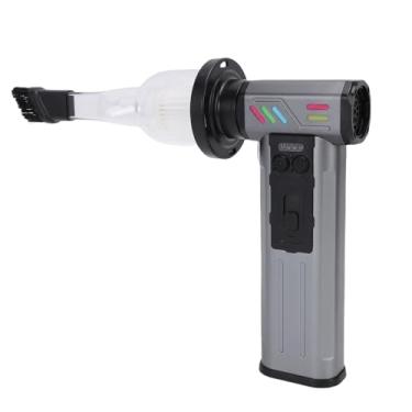 Imagem de Zhjvihx Espanador de Ar Elétrico Sem Fio, Limpador de Teclado de Computador Recarregável Com Ventilador de Alta Velocidade e Bateria de 4000mAh, para Limpeza de Dispositivos Digitais e