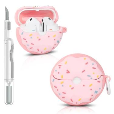 Imagem de Capa para Samsung Galaxy Buds 3/3 Pro (2024) | para fones de ouvido Galaxy Buds 3 FE (2025) | Capa protetora de carregamento de silicone | Design de pele de vários estilos | com kit de limpeza e
