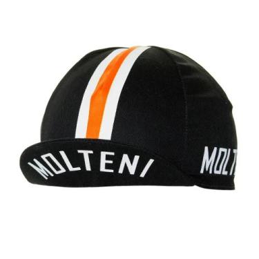 Imagem de Boné de Ciclismo Retro Team Molteni - Respirável e com Proteção Solar,
