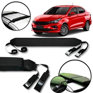 Imagem de Rack Teto Prancha Surf Carro Com Cinta Fiat Cronos - BR18