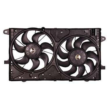 Imagem de Conjunto de ventilador de refrigeração atualizado para Chevrolet Impala '14-'20 2.5L/ Malibu '13-'16 2.0L e 2.5L/ Buick Regal '14-'17 2.0L GS Model | Radiador de motor de substituição de nível de