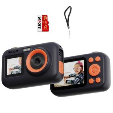 Imagem de Câmera infantil SJCAM Upgrade Dual Screen 44MP HD 1080P Video