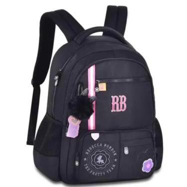 Imagem de Mochila De Costa Escolar Soft Bordado Rebecca Bonbon REF RB24548 - CLI