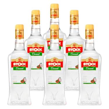 Imagem de Genérico, Licor Fino de Coco Stock Coconut 720ml 6 Unidades