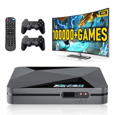 Imagem de Kinhank Super Console X2 pro with 100000+Games Retro Game Console,Video Game Console with EmuELEC 4.5/Android 9.0 in 1, 2.4G+5G and BT 5.0,Compatible with 65+ Emulators,2 Controllers