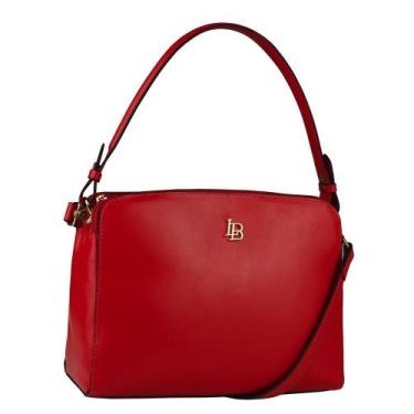 Imagem de Bolsa Média Selene Linea Bella 5514 Aura, Vermelho, Feminino, Único