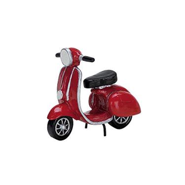 Imagem de Lemax 2007 Red Moped Christmas Village Acessório