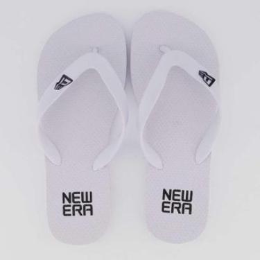 Imagem de Chinelo New Era Solid Branco-Masculino