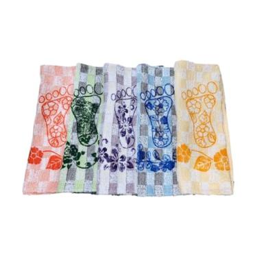 Imagem de Kit c/ 5 Unidades Tapete Para Box De Banheiro Tapete Para Banheiro Atoalhado Decoração De Natal - Tapetes Atoalhados Antiderrapantes para Box, Presente Festivo para Família