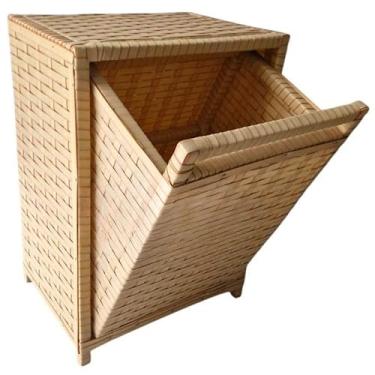 Imagem de Cesto Da Roupa Suja – Caixa De Armazenamento Com Tampa, PráTica Para A Lavanderia(VIME)