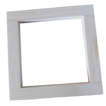 Imagem de Baoblaze Barra de Esticar para Bordado em Tela, Barra de Esticar para Emenda de Bordado, Bastidor para Bordado em Casa, Lateral do Sofá, Quebra de Arte em Tela, 25.4 Cm X 25.4 Cm