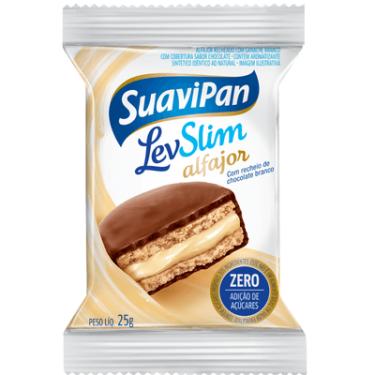 Imagem de ALFAJOR LEVSLIM SABOR CHOCOLATE AO LEITE 25gr