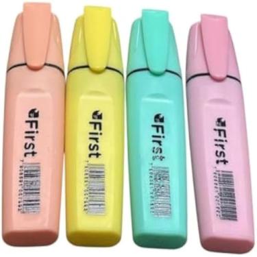 Imagem de Marca texto pastel cores suave realce documentos importante, sortido.