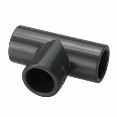Imagem de DTGN 1 peça de encaixe de PVC de 2 1/5.1 cm, encaixe de tubo de PVC de grau de mobiliário de 3 vias, conector de cotovelo de canto para móveis de construção, conexão de estrutura de estufa, criação