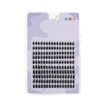 Imagem de Cílios Postiços 3D Em Faux Mink Com 160 Linhas, Extensão Natural Indiv