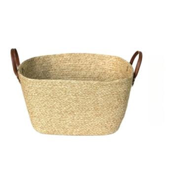 Imagem de Cesto Organizador Vaso Cesta Palha Seagrass(3023)