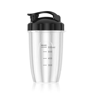 Imagem de Colarlemo Copo de substituição de 950 ml (capacidade total) com tampa e junta para viagem, compatível com o liquidificador de smoothie Colarlemo 1200W