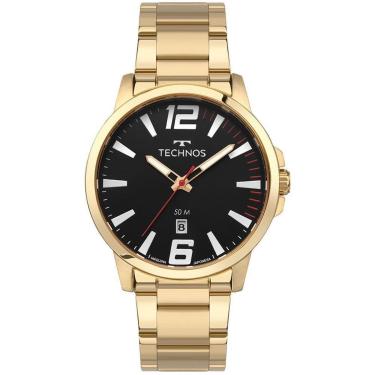 Imagem de Relógio Technos Masculino Racer Basico Dourado - 2115UCO/1P-Masculino