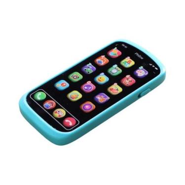 Imagem de Brinquedo De Telefone Com Tela Sensível Ao Toque Para Crianças, Simula