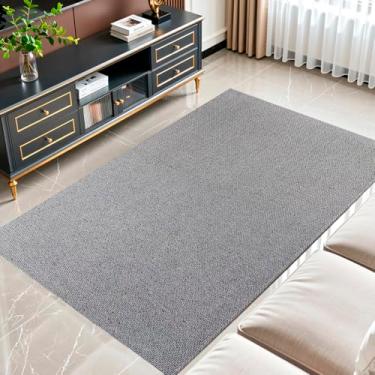 Imagem de Tapete Zello Sala Quarto 2,00x2,50m Antiderrapante Decorativo (Preto)