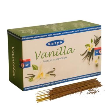 Imagem de Incenso Vanilla Satya Premium 12Cxs com 12 Varetas