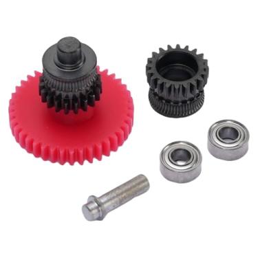 Imagem de WALFRONT Conjunto de Engrenagens de Extrusora para Impressora 3D, Conjunto de Engrenagens de Extrusora de Impressora 3D de Pouco Peso Integrado Com Revestimento DLC de Aço Endurecido