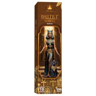 Imagem de Incenso Linha Egípcia 0% Carvão Bastet Verbena C/10 Varetas