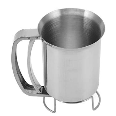 Imagem de Estink Dispensador de Massa para Panquecas, Frasco de Aço Inoxidável Com Pegamento Confortável para Muffins, Bolos, Waffles, Uso Doméstico, Cozinha e Padaria