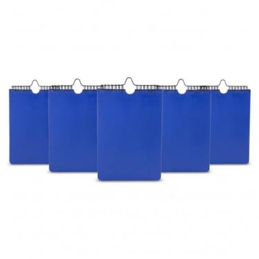 Imagem de Caderno Planner com Capa em PU, 90 Folhas, 95 g/m², Páginas para Preenchimento Diário, Seções de Prioridades, Agenda do Dia, Tarefas e Horários para Refeições, 22,5x15,7cm (5, Azul)