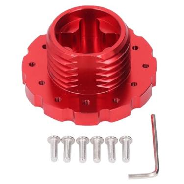 Imagem de Alomejor Adaptador de Roda, Hub de Direção de Gamas de Liga de Alumínio para Jogos de Corrida para Crianças, Conector de Base de Rodas Estável para Motoristas Junior Sim