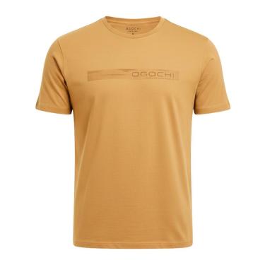 Imagem de Camiseta OgochI Masculina Mostarda Authentic Brand-Masculino