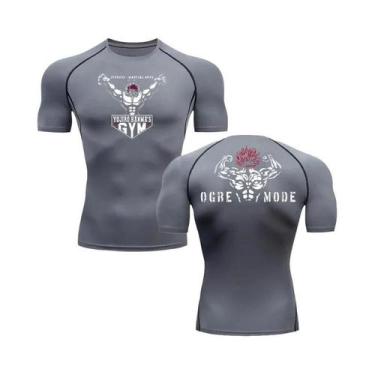 Imagem de Camiseta De Fitness Masculina Anime Baki Hanma Para Academia MMA Boxe 