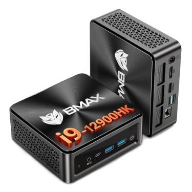 Imagem de Bmax Mini PC B9 Power, Processador Intel Core i9 12900HK (até 5,0 GHz) Mini Computador 32 GB LPDDR5 RAM 1 TB NVMe SSD, W-11, WiFi 6, Tela Tripla 4K, BT 5.2, HDMI, Tipo-C