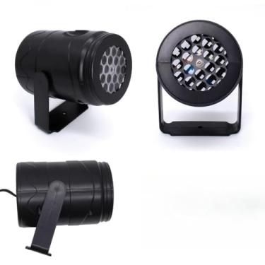 Imagem de Projetor de Luz Natal Decoração 3w Desenhos Natalinos Laser Decoração de Natal Luz Colorida Rotativa LâMpada Canhão Festas(PROJETOR (4 CARDS))