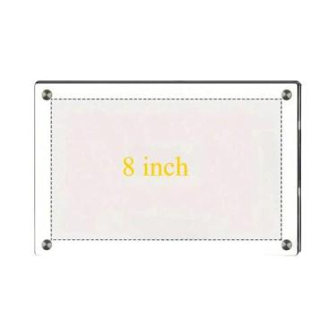 Imagem de Porta-retratos De Acrílico Transparente De 6 Polegadas Para Parede Ou 