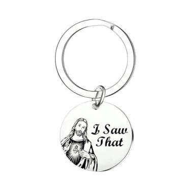 Imagem de Chaveiro De Viagem São Cristóvão, Amuleto Católico Para Carro, Proteçã