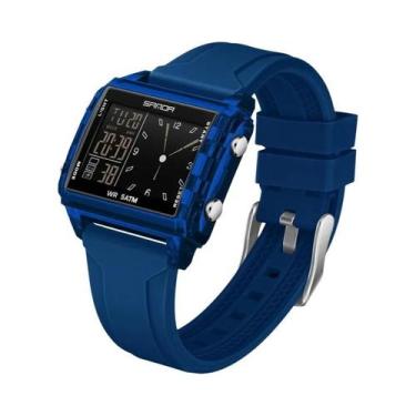 Imagem de Relógio Esportivo Digital Masculino À Prova D'Água Luminosa SANDA 6273