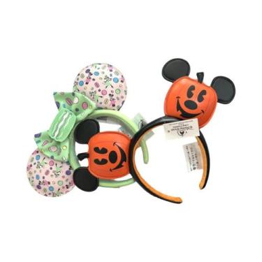 Imagem de Tiara De Pelúcia Mickey Mouse Da Disney Para Meninas, Acessório De Fan