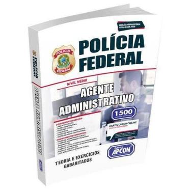 Imagem de Apostila Polícia Federal 2020 - Agente Administrativo - Grupo Apcon
