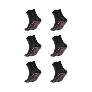 Imagem de Meias Térmicas De Inverno Com Terapia Magnética De Turmalina Para Emag