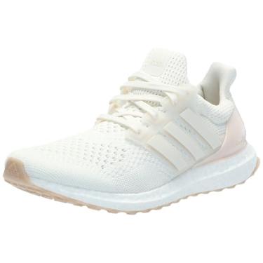 Imagem de adidas Ultraboost 1.0 Tênis feminino, Putty Mauve/Wonder White/Wonder White, 38