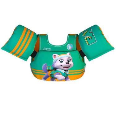 Imagem de Boia Colete Flutuante Crianças De Natação Piscina Praia Patrulha Canin