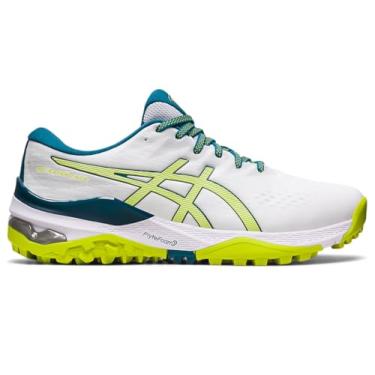 Imagem de ASICS Gel-Kayano ACE Tênis de golfe masculino, Branco/limão neon, 11.5