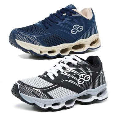 Imagem de Kit 2 Tênis Infantil Masculino Conforto Para Caminhar ou Jogar.-Masculino