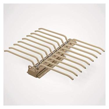 Imagem de Cabides para calças, organizador de calças, cabides que economizam espaço em casa organizador de cozinha, cabides para calças, armário telescópico, calças telescópicas, cachecóis, roupas jeans (cor