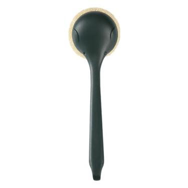 Imagem de Cffuvros Purificador de Escova de Prato com Purificador de Aço Inoxidável para Cozinha, Limpeza de Panelas e Frigideiras Removedor Teimoso, Cabo Macio e Resistente, Escova de Lavar