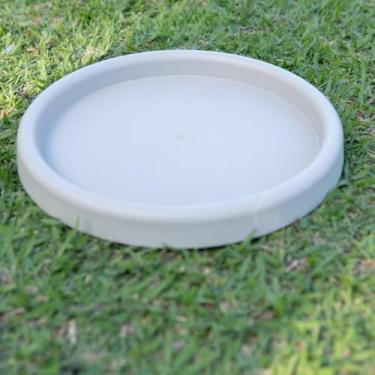 Imagem de Prato Coletor Redondo Para Vasos De Plantas | Base Para Vaso De Planta (CINZA GG 29,5 CM 707)