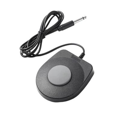 Imagem de Esquirla Pedal de Sustain para Bateria Eletrônica, Acessório para Instrumento Musical, Pedal de Substituição Portátil e Profissional para Órgão Eletrônico, Interface de 6.5 Mm