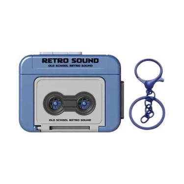 Imagem de Caixa De Música Retrô Infantil Com Pingente, Mini Gravador De Fita Gra