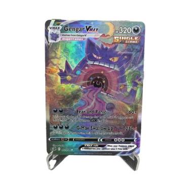 Imagem de Cartas Raras De Pokémon PTCG Pikachu Umbreon Gengar Latias GX EX V Max